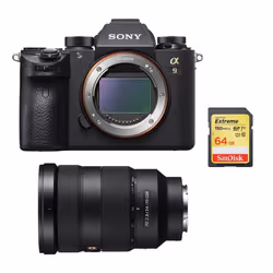 SONY A9 + SEL 24-70MM F2.8 GM + 64GB SD card