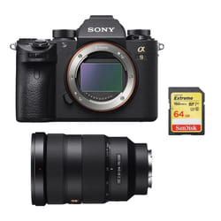 SONY A9 + SEL 24-70MM F2.8 GM + 64GB SD card