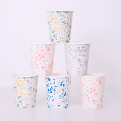 Meri Meri Speckled Cups (Pack of 8)