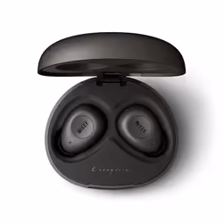 KEF Mu3 Headphones Wireless In-ear Calls/Music Bluetooth Charcoal