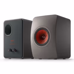 KEF LS50 Meta 2-way Grey, Titanium Wired