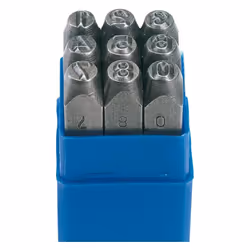 Draper 37337 0-9 Number Stamp Set  3/16 Inch