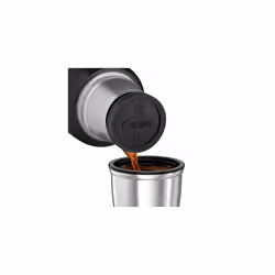Thermos 190754 Stainless King Flask, Stainless Steel, Matt Black, 1.2 L