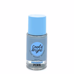 Victoria's Secret Pink Cool & Bright Body Mist with Essential Oils 2.5 Fl Oz