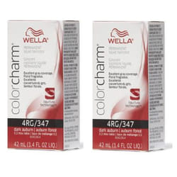 4RG Dark Auburn Wella Color Charm Permanent Haircolor - 4RG â pack of 2