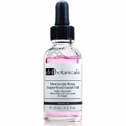 Dr Botanicals Vegan Moroccan Rose Superfood Facial Oil with Vitamins, and Essential OIls - Natural Best Anti-ageing repairing ...