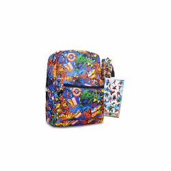 Marvel Shop Avengers 16 inch Backpack School Supplies For Boys  Kids - 3 Pc Bundle With Avengers School Bag  100+ Superhero S ...