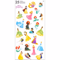 Disney Princess School Backpack With Lunch Box For Girls  Kids ~ 4 Pc Bundle With 16"""" Princess School Bag  Lunch Bag  Stickers  And More (D