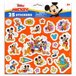 Disney Mickey Mouse Hopper Ball for Kids - Bundle with 15 Inch Mickey Bouncy Ball with Handle  Stickers  and More (Mickey Mouse Outdoor Toys)
