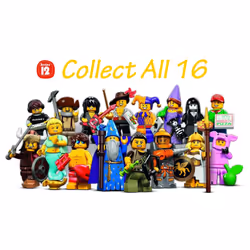 LEGO Series 12 Collectible Minifigure 71007 - Dino Tracker Woman/Girl