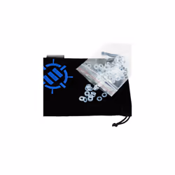 O Rings Mechanical Keyboard Dampener - Quiet Switch Dampeners Kit 40A Clear (140pcs), Keycap Puller, Cleaning Brush, Cloth and Accessory Bag - Mod Kit
