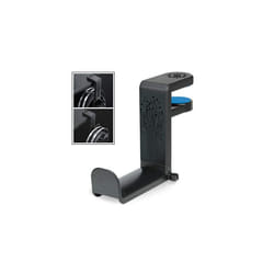 PC Gaming Headset Hook Holder Hanger Mount Headphones Stand with Adjustable 360 Rotating Arm Under Desk Clamp On Design Universal Fit Built