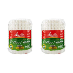 Melitta 600 Coffee  Basket  Pack of 1200  1200 Filters  White