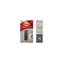 Command Medium Matte Black Hook 17034MB-- W4577-MB [860]