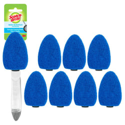 Scotch-Brite Non-Scratch Dishwand Kit  Includes 1 Wand & 7 Refill Pads  Keep Hands Out of the Mess