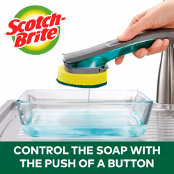 Scotch-Brite Heavy Duty Advanced Soap Control Dishwand Kit  Includes 1
