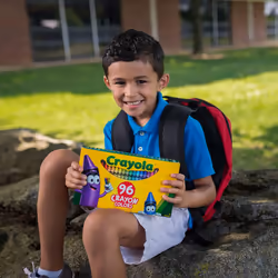 Crayola; Crayons; Art Tools; 96 ct.; Durable, Long-Lasting Colors, Built-in Sharpener