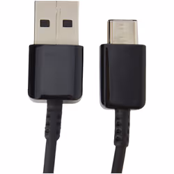 Samsung Original Data Cable Galaxy S8Â S8Â Edge with USB-C Model ep-dg950cbe Black in Bulk