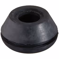 Hydrofarm HGGR50 (25 Pack)  1/2"" Rubber Grommet  Black