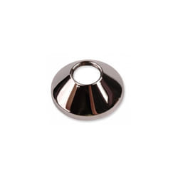 1/2" Taper Chrome Plated Valve / Tap Cover Collar Rose Metal Collars Cone