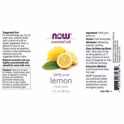 Now Foods 3-Pack Variety of Now Essential Oils Citrus Blend - Orange  Tangerine  Lemon