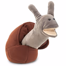 Folkmanis Snail, Hand puppet, Animal, 1 pc(s)