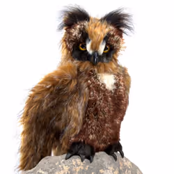 Folkmanis Owl, Great Horned, Hand puppet, Animal, 1 pc(s)