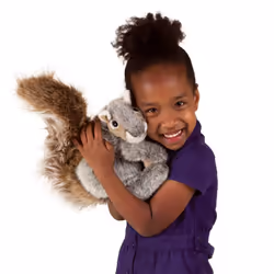 Folkmanis Squirrel, Gray