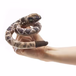 Folkmanis Mini Rattlesnake, Hand puppet, Animal, 1 pc(s)