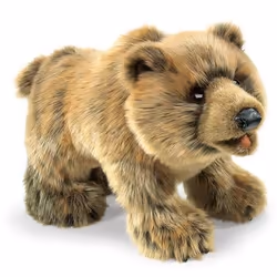 Folkmanis Grizzly Bear, Hand puppet, Animal, 1 pc(s)