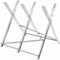 Oypla Log Folding Saw Horse Holder Timber Cutting Chainsaw Trestle
