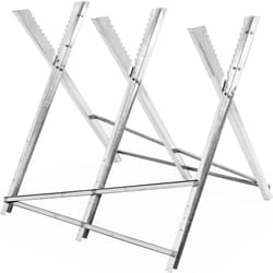 Oypla Log Folding Saw Horse Holder Timber Cutting Chainsaw Trestle