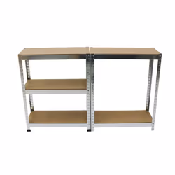 Oypla 500kg Heavy Duty 5 Tier Metal Storage Garage Shelving Racking