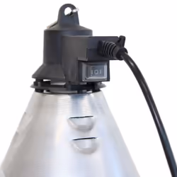 Oypla Poultry Heat Incubator Lamp 175W w. Red Bulb For Chicks/Puppies