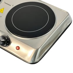 Oypla 2000W Ceramic Portable Infrared Electric Double Hot Plate Hob