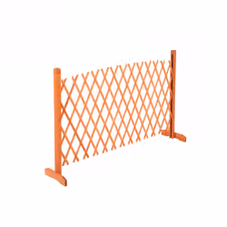 Oypla Arched Expanding Freestanding Wooden Trellis Fence Garden Screen