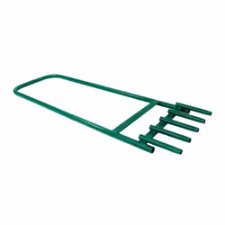 Oypla Hollow Tine 5 Spike Hand Lawn Grass Soil Aerator Outdoor Garden