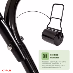 Oypla Heavy Duty Large 72L Water Filled Garden Lawn Roller