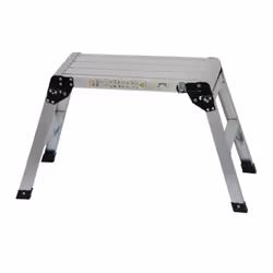 Oypla 150kg Folding Aluminium Work Platform Step Up Bench Ladder EN131