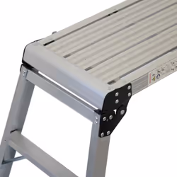 Oypla 150kg Folding Aluminium Work Platform Step Up Bench Ladder EN131