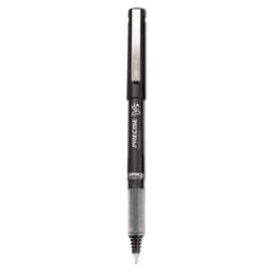 PILOT Precise V5 Stick Rolling Ball Pens  Extra Fine Point  Black Ink  6 Pens 35334
