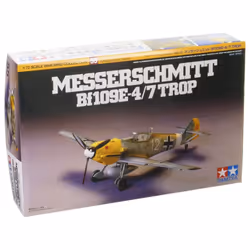 Tamiya 60755 Messerschmitt Bf109e4/7 Trop 1:72 Scale Aircraft