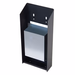 Oypla Slim Wall Mounted Outdoor Pub Ashtray Ash Tray Cigarette Steel Bin