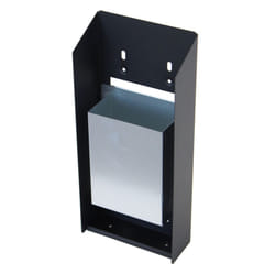 Oypla Slim Wall Mounted Outdoor Pub Ashtray Ash Tray Cigarette Steel Bin