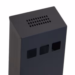 Oypla Slim Wall Mounted Outdoor Pub Ashtray Ash Tray Cigarette Steel Bin