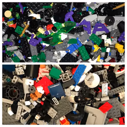 DIY LEGOS ~TEN (10) POUND Lego Bulk Lot~ Assorted and Random Colors~ Excellent Assortment ~ Clean ~ Perfect to Add to Your Co ...