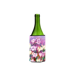 Carolines Treasures IBD0249LITERK Freesias Wine Bottle Can cooler Hugger