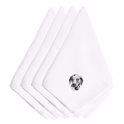 Caroline's Treasures EMBT1748NPKE Dalmatian Embroidered Napkins Set of 4 20 Multicolor