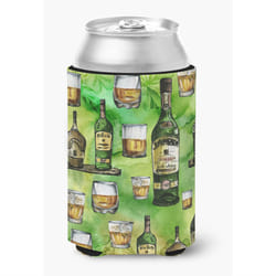 ""Caroline's Treasures Irish Whiskey Can or Bottle Hugger  Can Hugger  Multicolor""