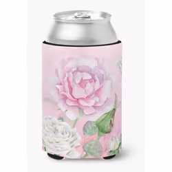 ""Caroline's Treasures BB7447CC Rose Garden Can or Bottle Hugger cold-beverage-koozies Multicolor""